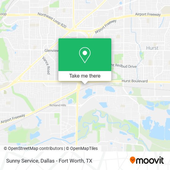 Sunny Service map