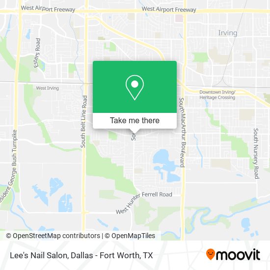 Mapa de Lee's Nail Salon