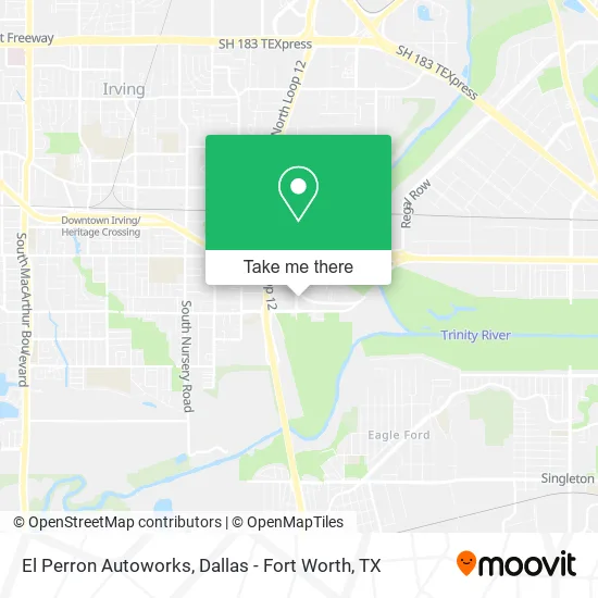 El Perron Autoworks map