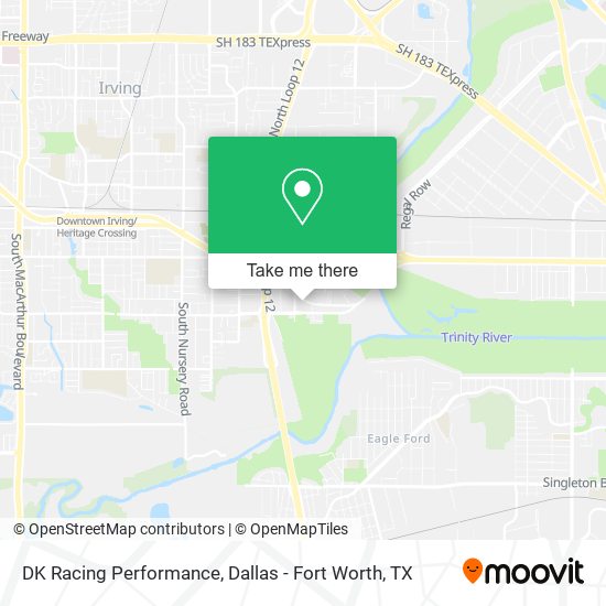 DK Racing Performance map