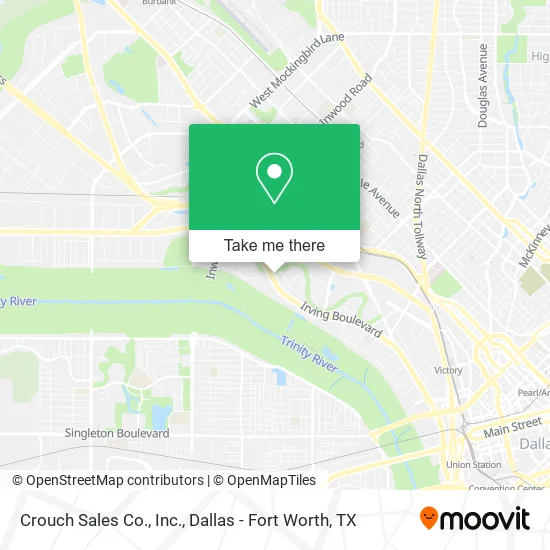 Mapa de Crouch Sales Co., Inc.