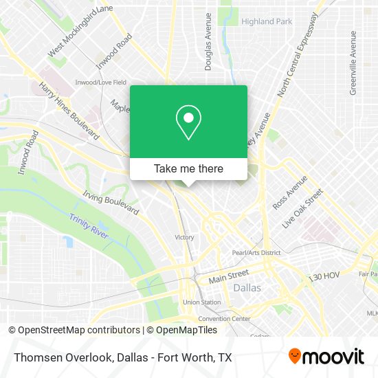 Thomsen Overlook map