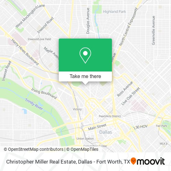 Mapa de Christopher Miller Real Estate