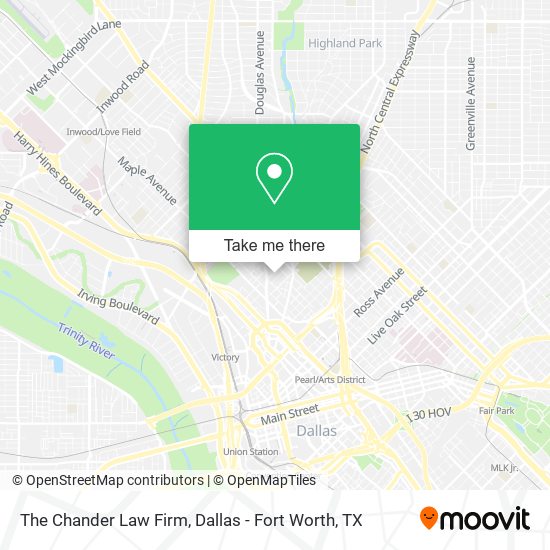 The Chander Law Firm map
