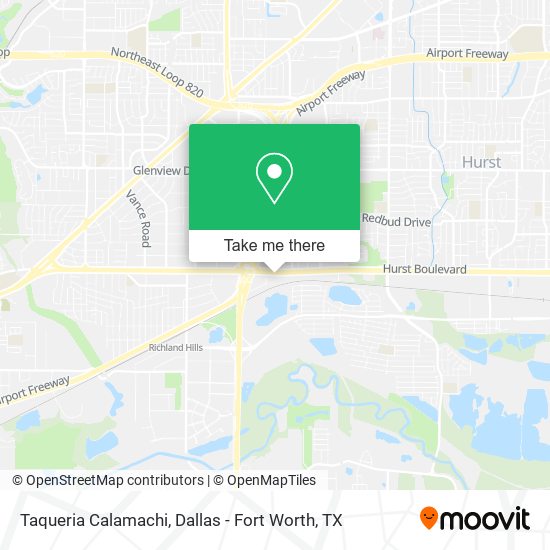 Taqueria Calamachi map