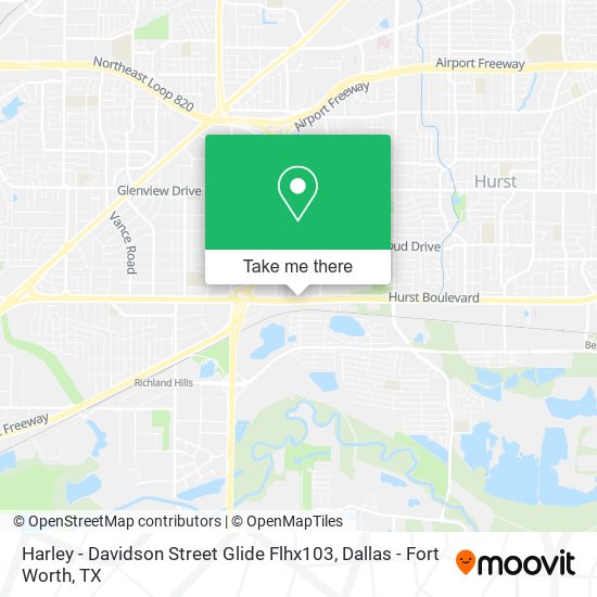 Harley - Davidson Street Glide Flhx103 map