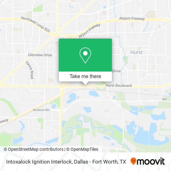 Mapa de Intoxalock Ignition Interlock