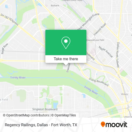 Regency Railings map