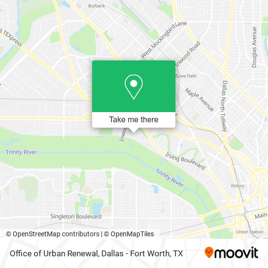 Office of Urban Renewal map