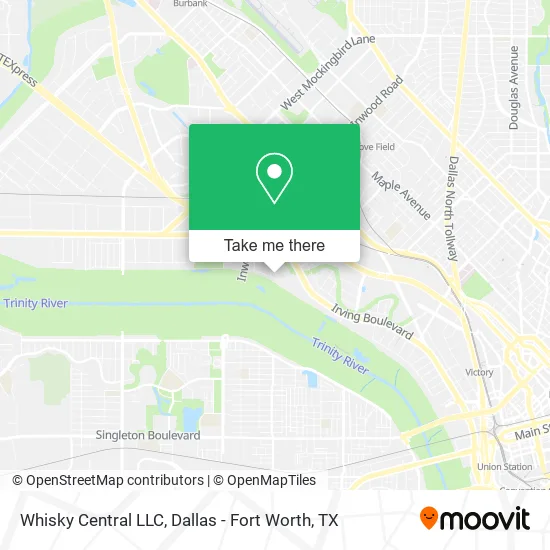 Mapa de Whisky Central LLC