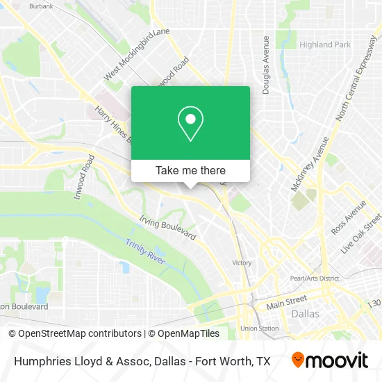 Humphries Lloyd & Assoc map