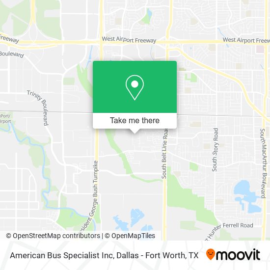 American Bus Specialist Inc map