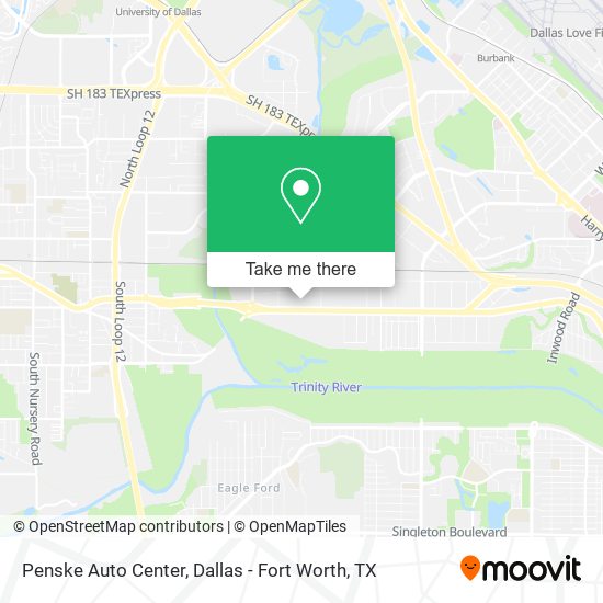 Penske Auto Center map