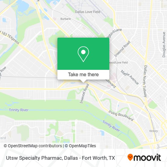 Mapa de Utsw Specialty Pharmac