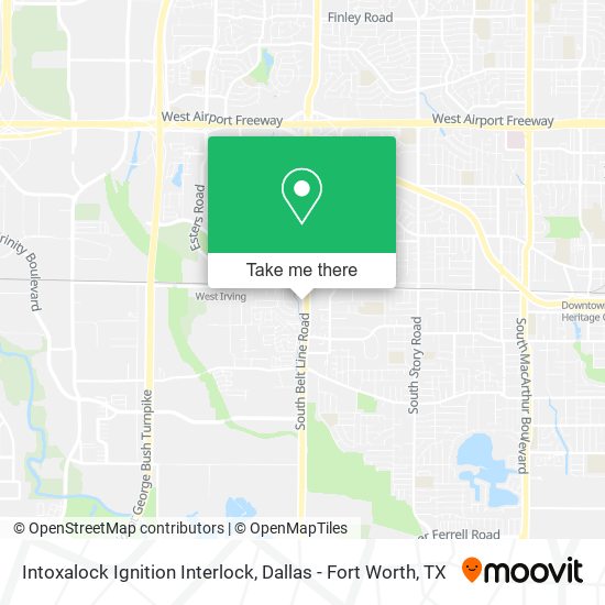 Intoxalock Ignition Interlock map