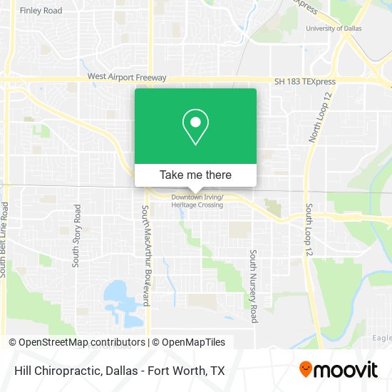 Mapa de Hill Chiropractic