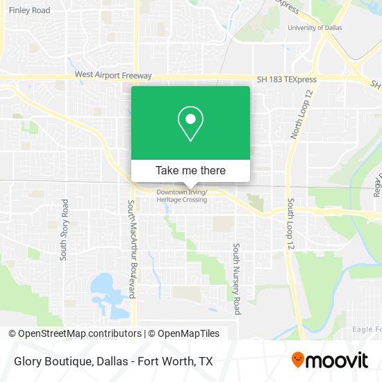 Glory Boutique map