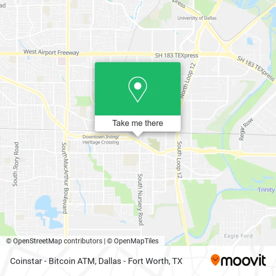 Coinstar - Bitcoin ATM map