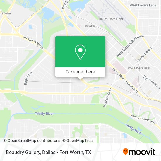 Mapa de Beaudry Gallery