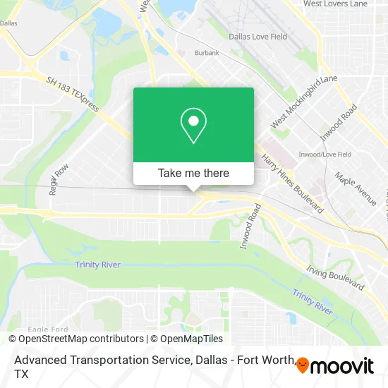 Advanced Transportation Service map