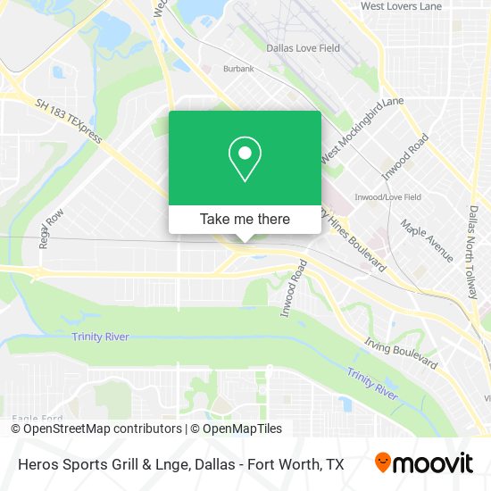 Heros Sports Grill & Lnge map