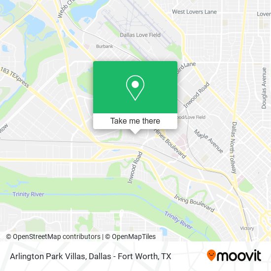 Mapa de Arlington Park Villas