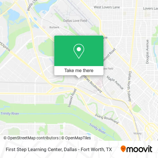First Step Learning Center map