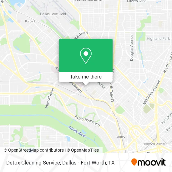 Detox Cleaning Service map