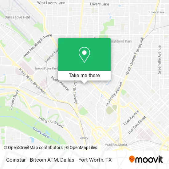 Coinstar - Bitcoin ATM map