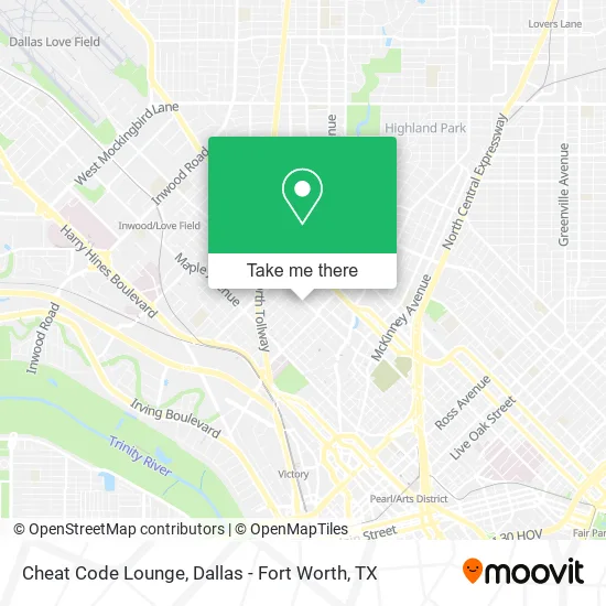 Cheat Code Lounge map