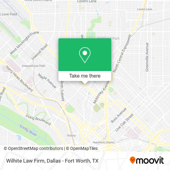 Mapa de Wilhite Law Firm