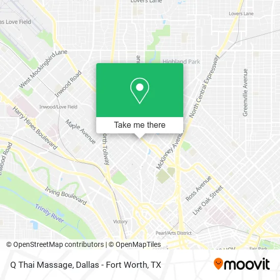 Mapa de Q Thai Massage