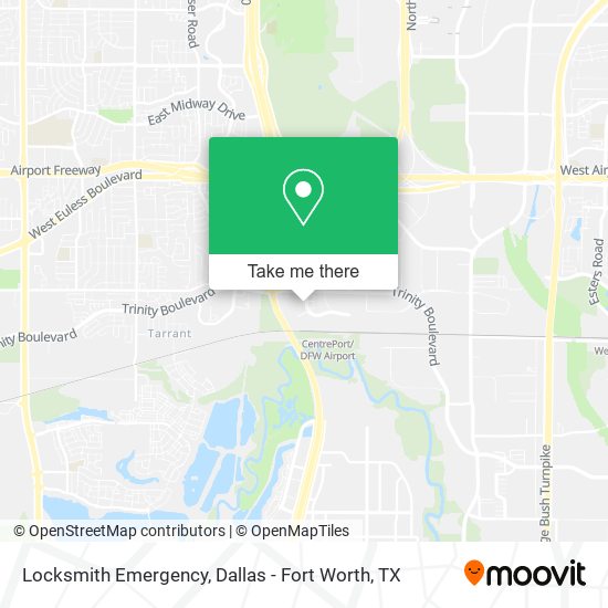 Locksmith Emergency map