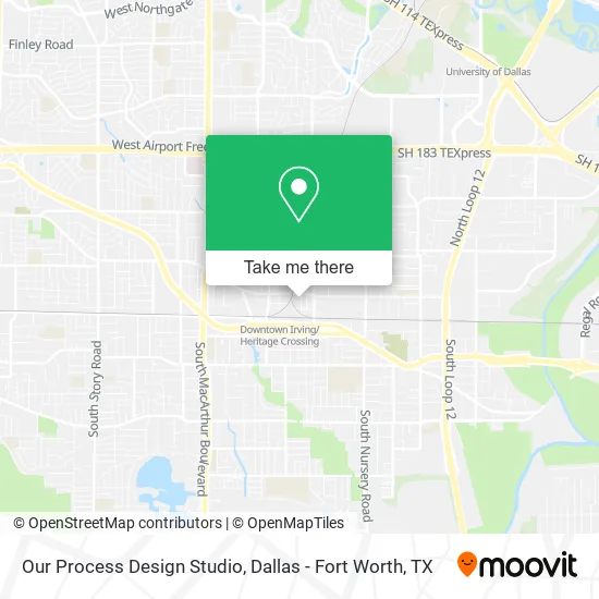 Our Process Design Studio map