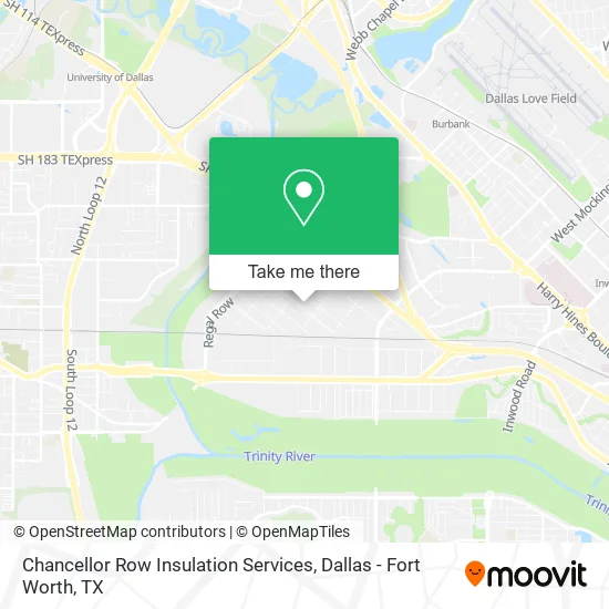 Chancellor Row Insulation Services map