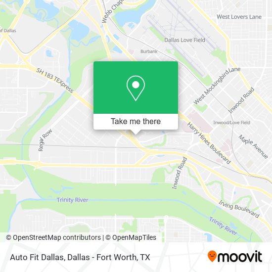 Auto Fit Dallas map