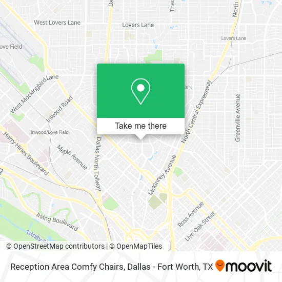 Reception Area Comfy Chairs map