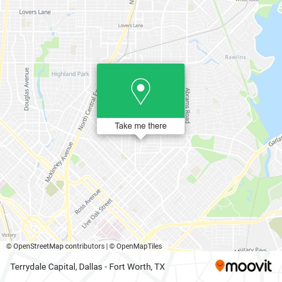 Terrydale Capital map