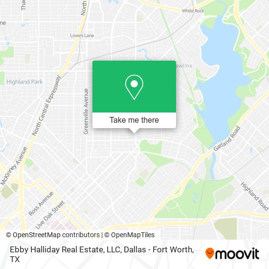 Mapa de Ebby Halliday Real Estate, LLC