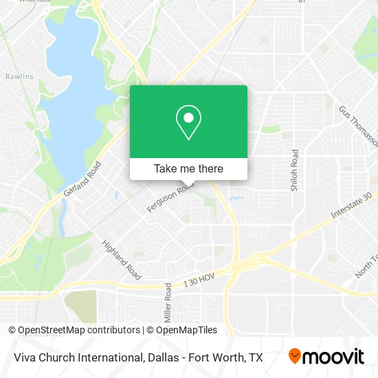 Viva Church International map