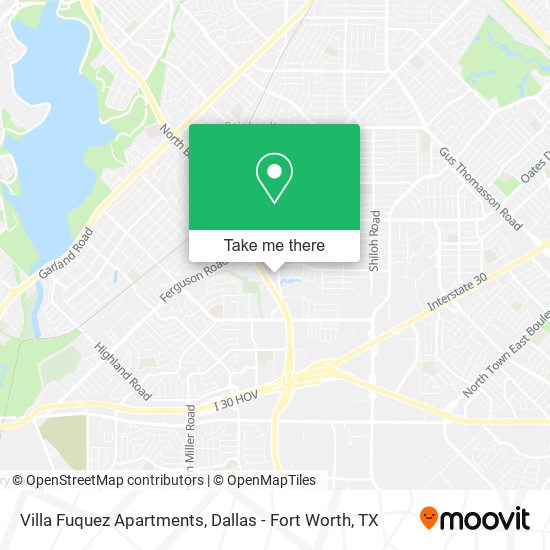 Villa Fuquez Apartments map