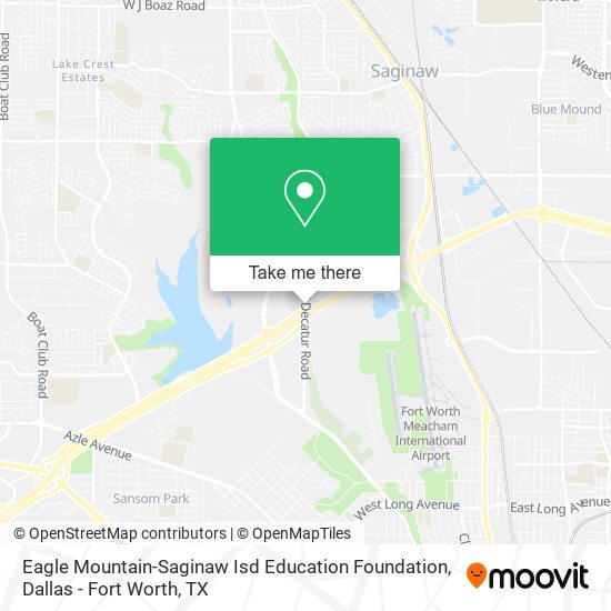 Eagle Mountain-Saginaw Isd Education Foundation map