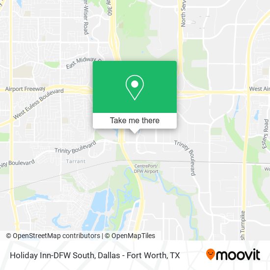 Mapa de Holiday Inn-DFW South