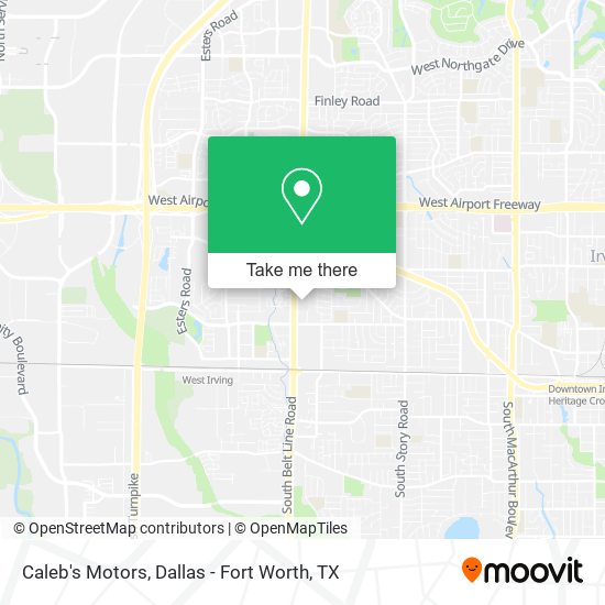 Caleb's Motors map