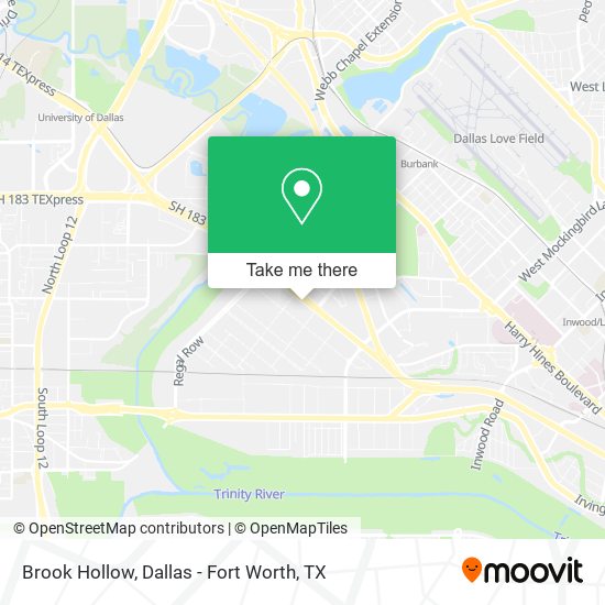 Brook Hollow map