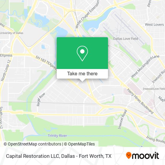 Mapa de Capital Restoration LLC