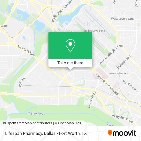Lifespan Pharmacy map