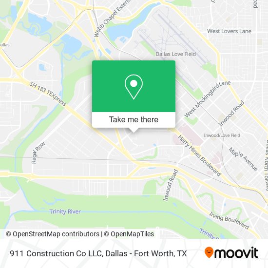 911 Construction Co LLC map