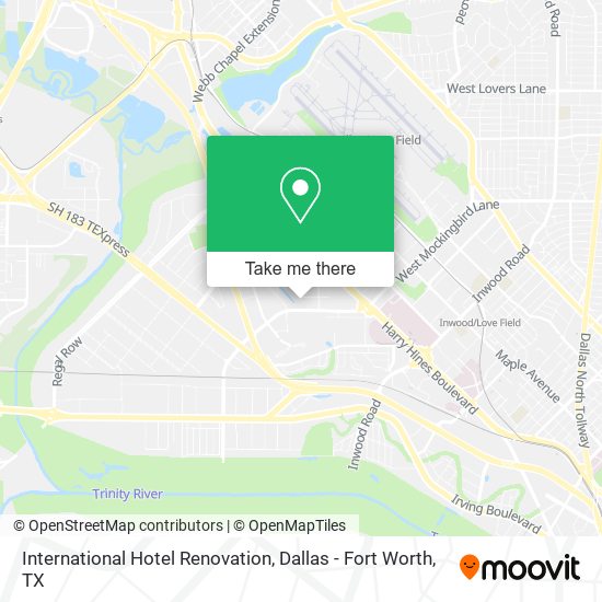 International Hotel Renovation map