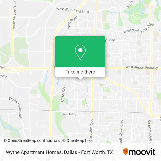 Wythe Apartment Homes map